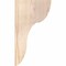 Ekena Millwork Carmel Smooth Corbel, Douglas Fir, 3 1/2"W x 10"D x 18"H COR04X10X18CAR00SDF - alternate 3